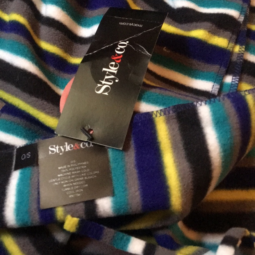 Multicolored Striped Scarf - Picture 2 of 3